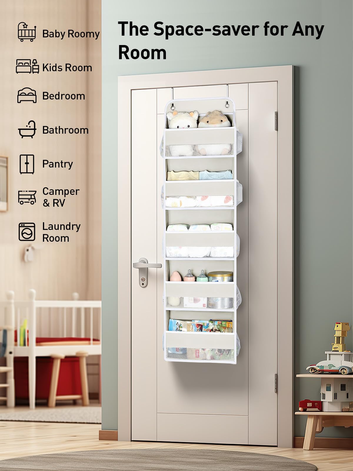 5 Tier Over the Door Organizer