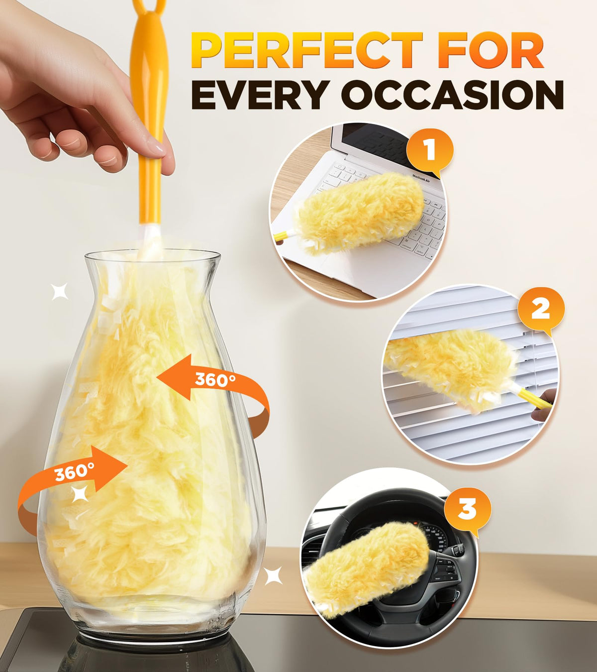 60 Count Heavy Duty Duster Refills for Swiffer