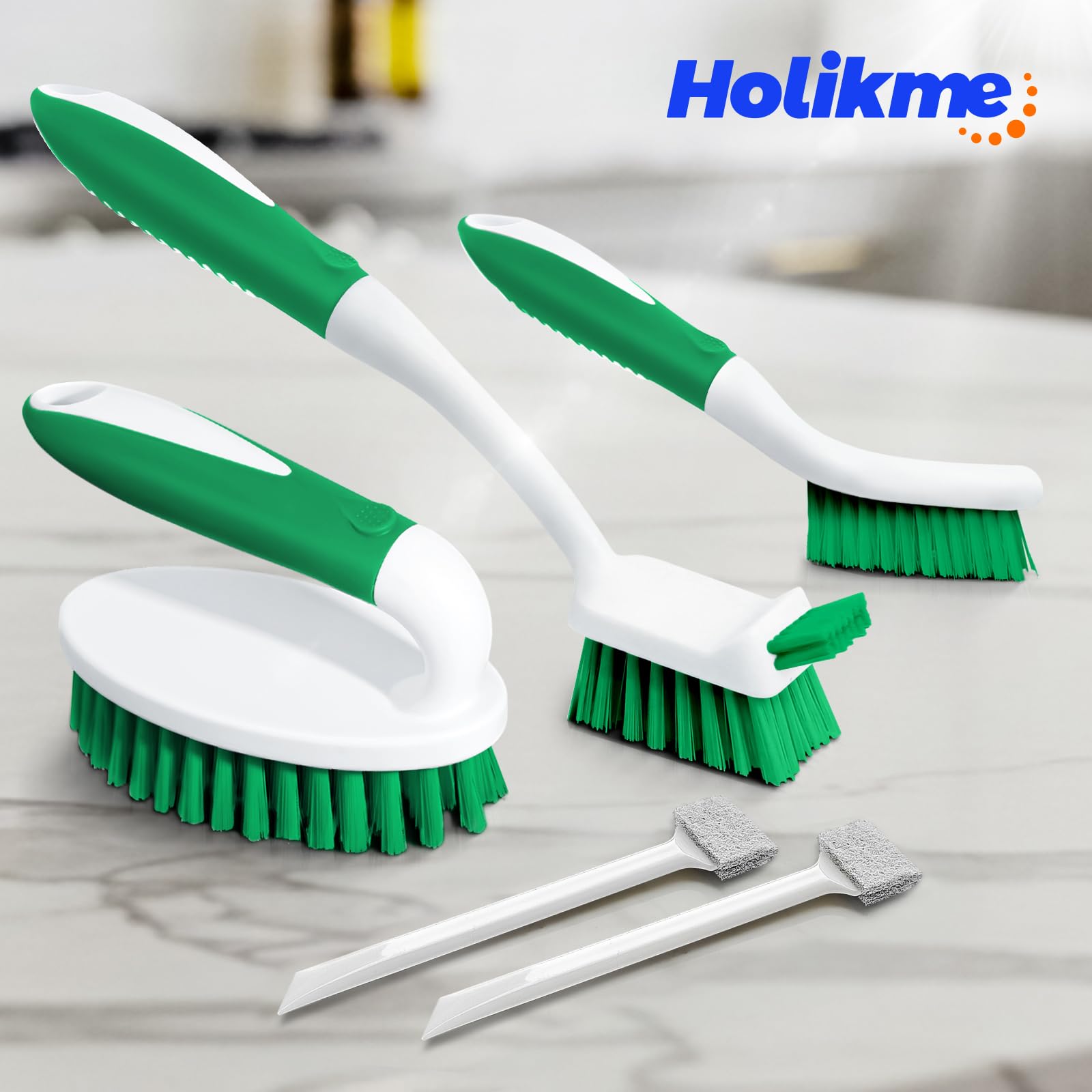 5 Pack Cleaning Brush Scrub Brush Kitchen Brush for Floor (5 Count)