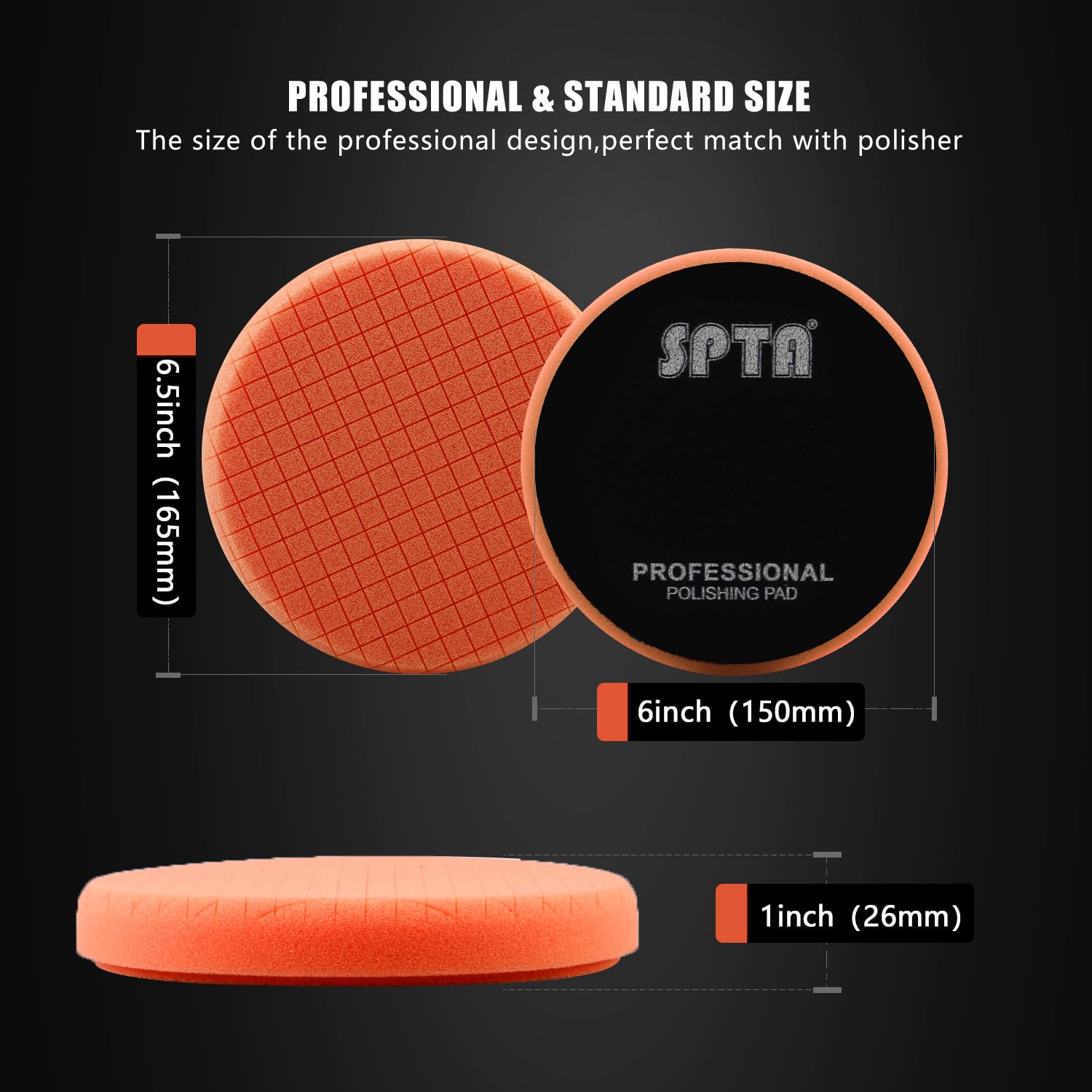 T40 Orange Medium (3 Count)