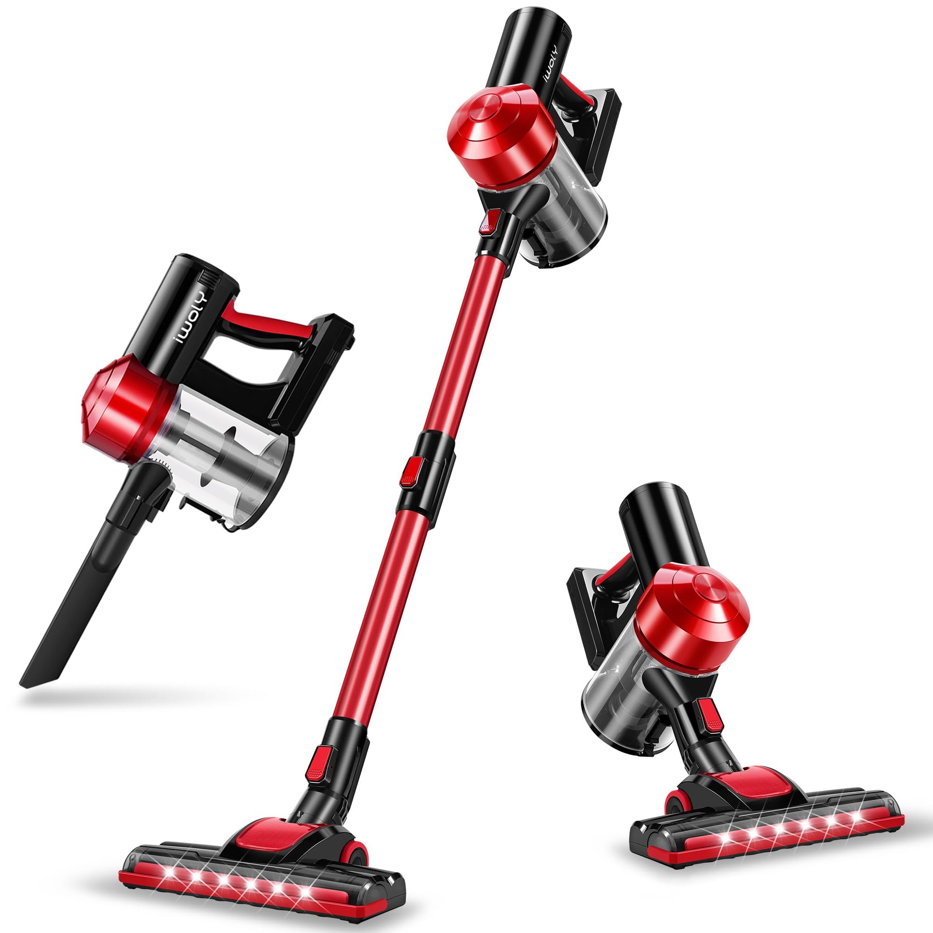 C150 Cordless Vacuum Cleaner with 2200mAh Rechargeable Battery