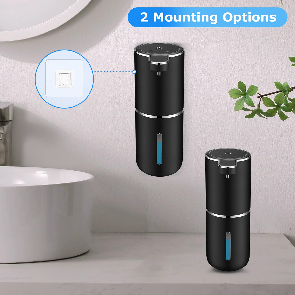 2 Pack Automatic Soap Dispenser (2 Count)