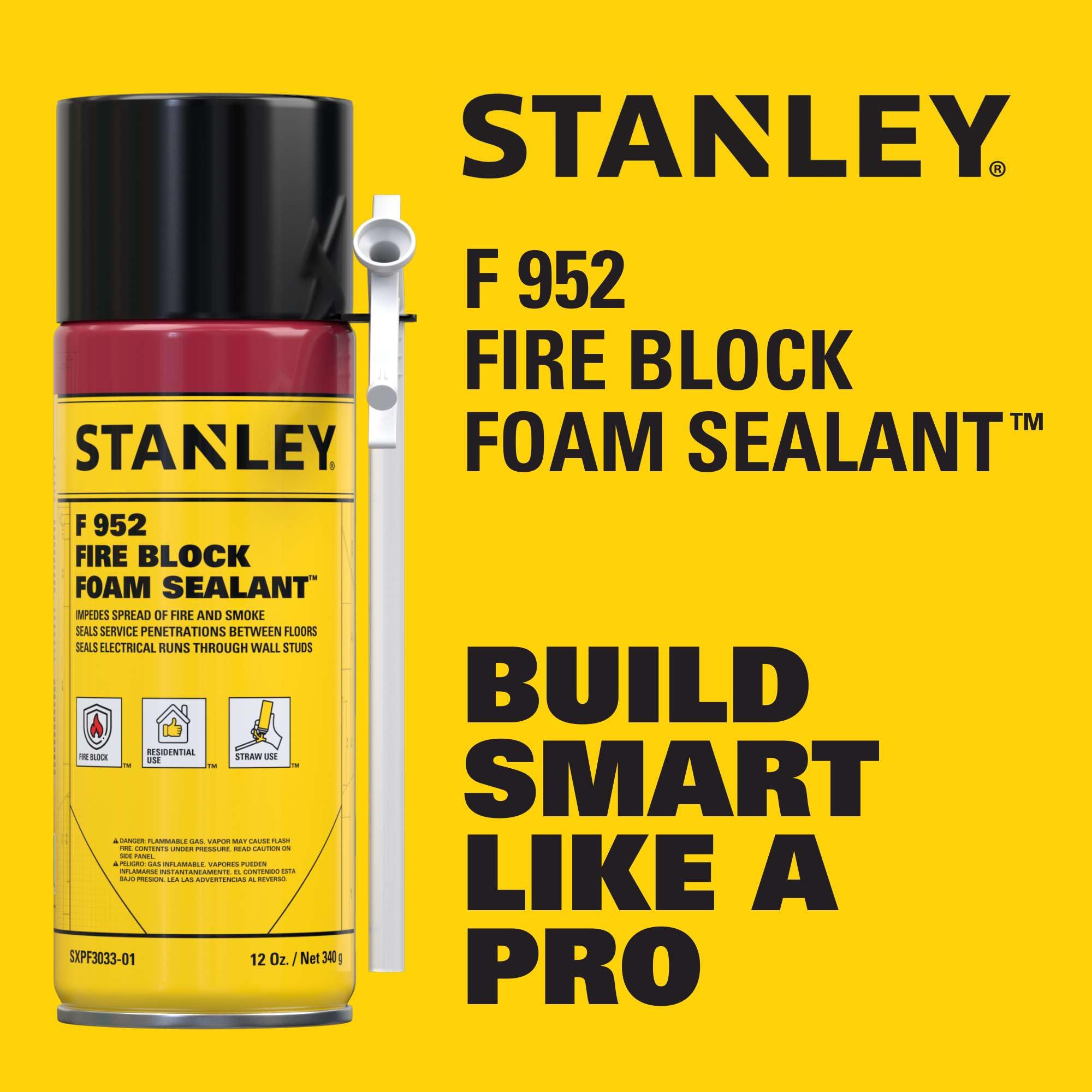 F952 Fire Block Spray Foam