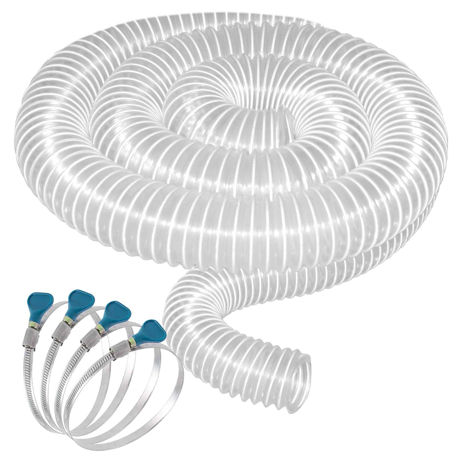 2 1 2" x 10' PVC Dust Collection Hose