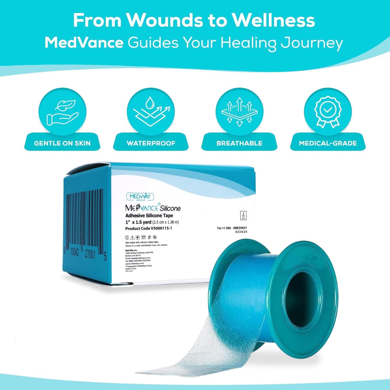 Silicone Adhesive Medical Tape