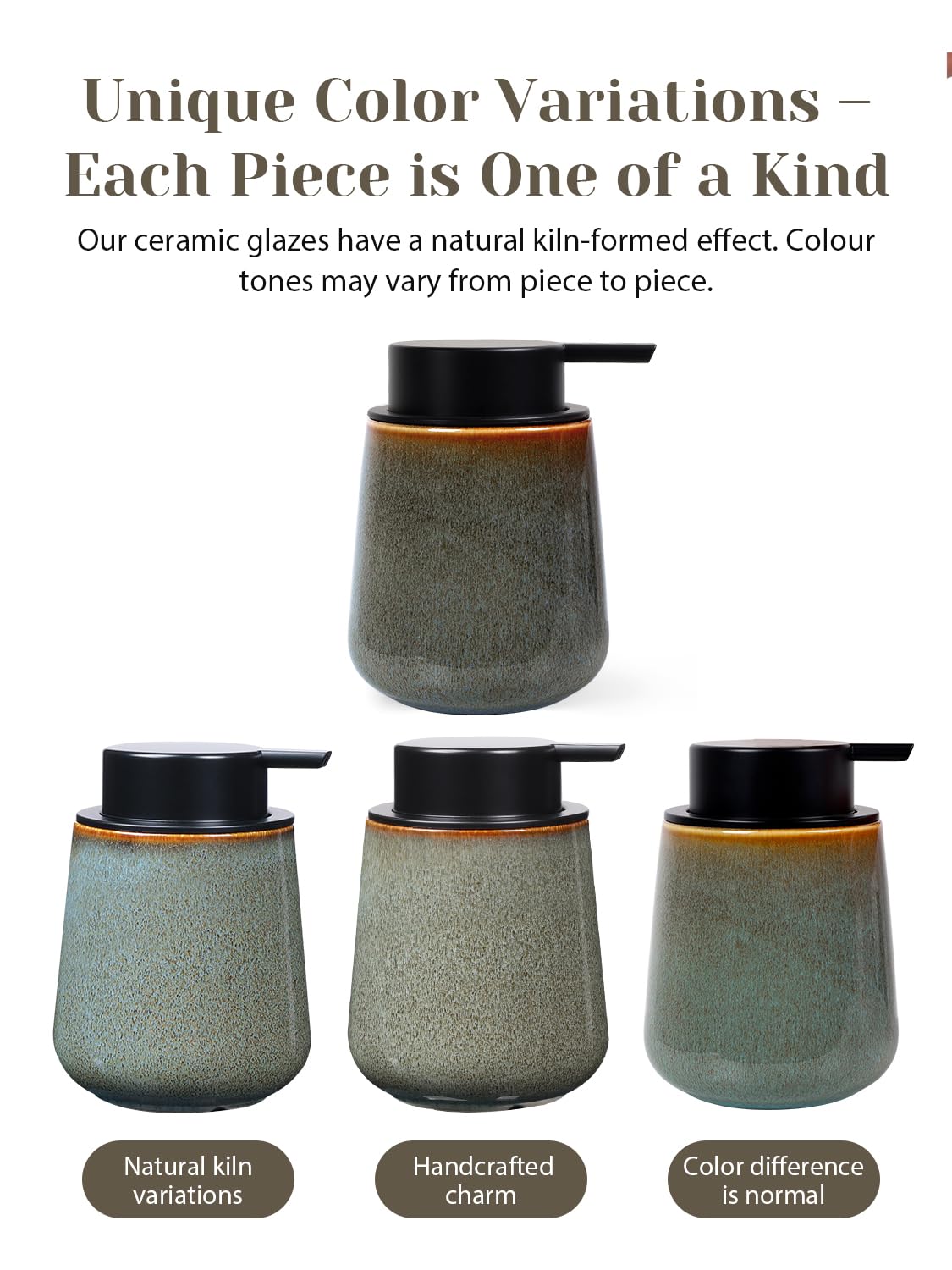 Ceramic Lotion Dispenser