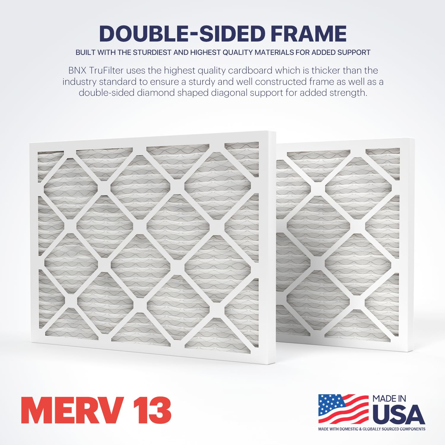TruFilter 24x30x1 Air Filter MERV 13 (4 Count)