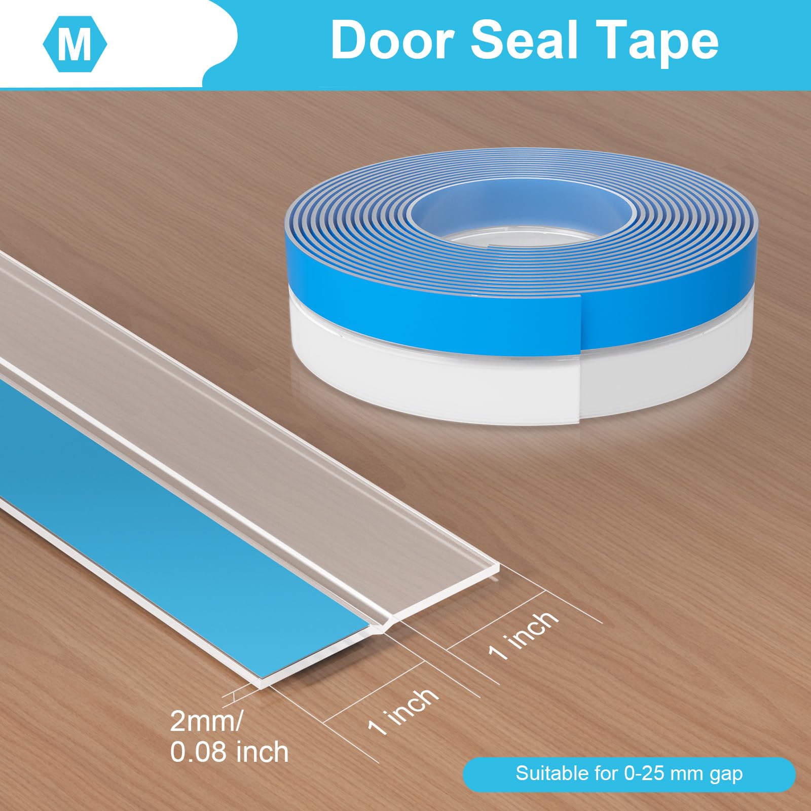 Weather Stripping Door Seal (20 Foot)