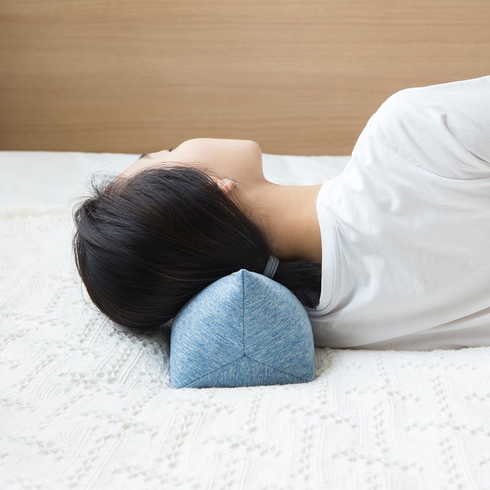 Buckwheat Neck Support Pillow Cervical Neck Cylinder Bolster Pillow