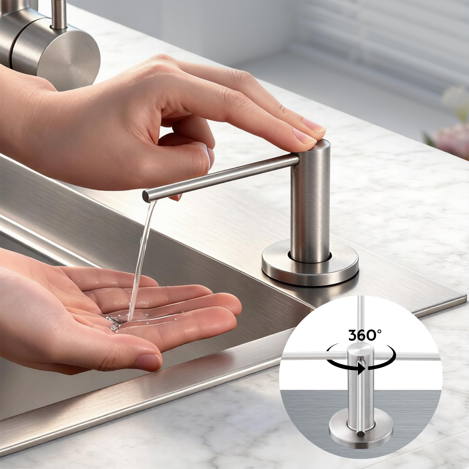Soap Dispenser for Kitchen Sink