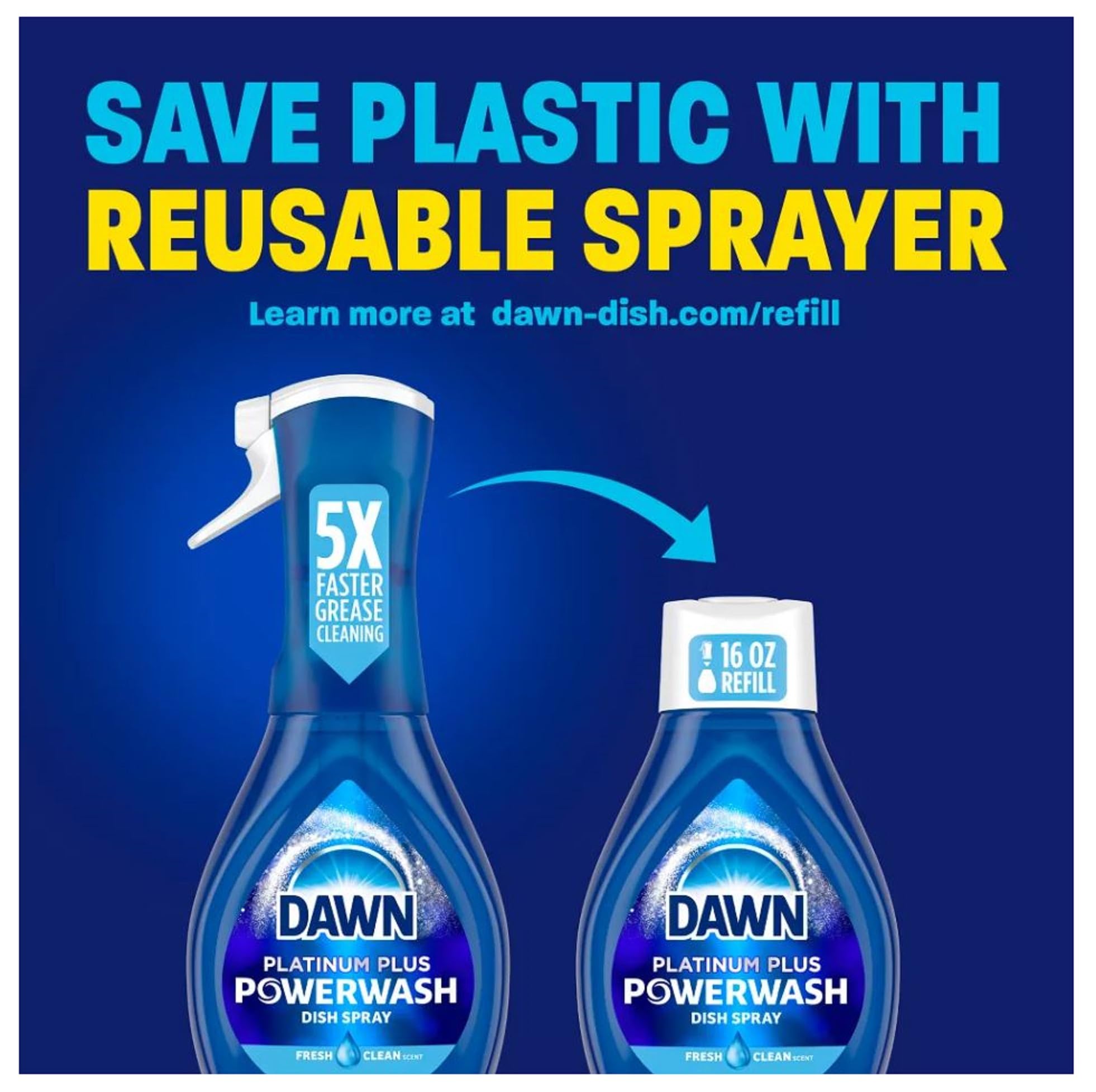 52366 16OZ Spray Refill (96 Fl Oz)