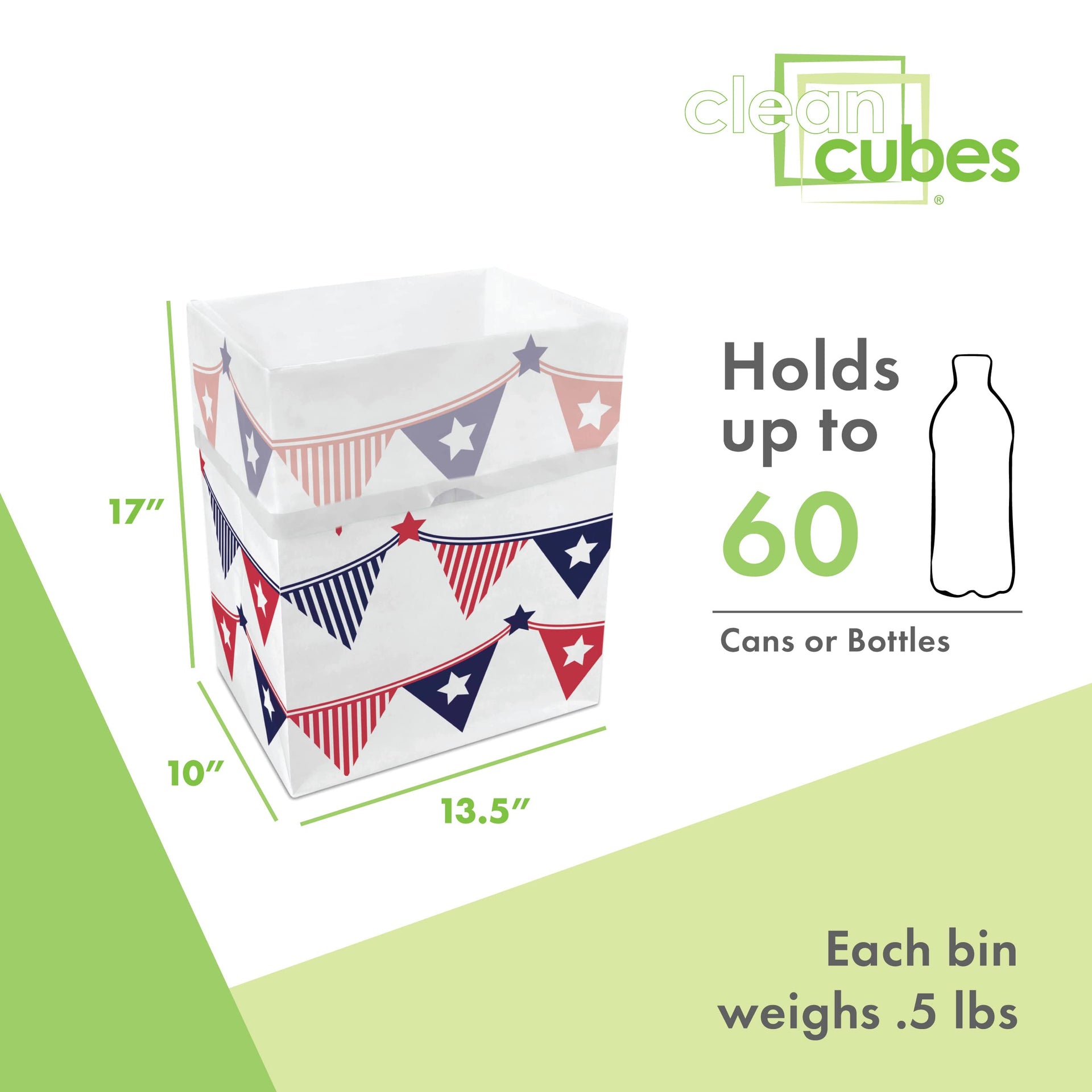 13 Gallon Disposable Pop (3 Count)