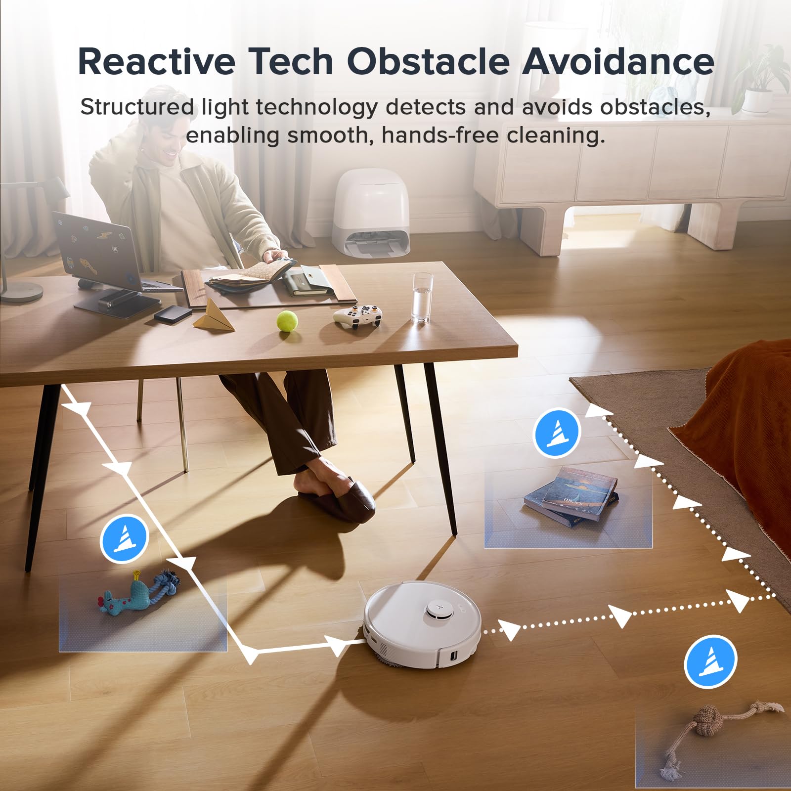 Qrevo Curv S5X Robot Vacuum and Mop