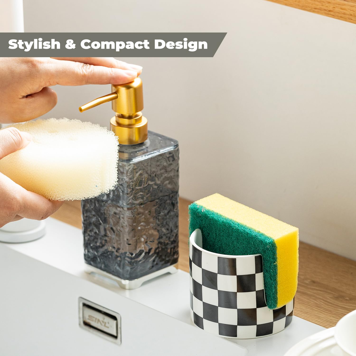 Sponge Holder for Kitchen Sink