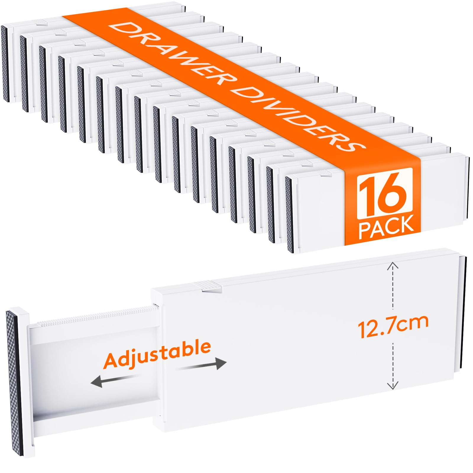 5" Tall Upgrade Drawer Dividers (16 Count)