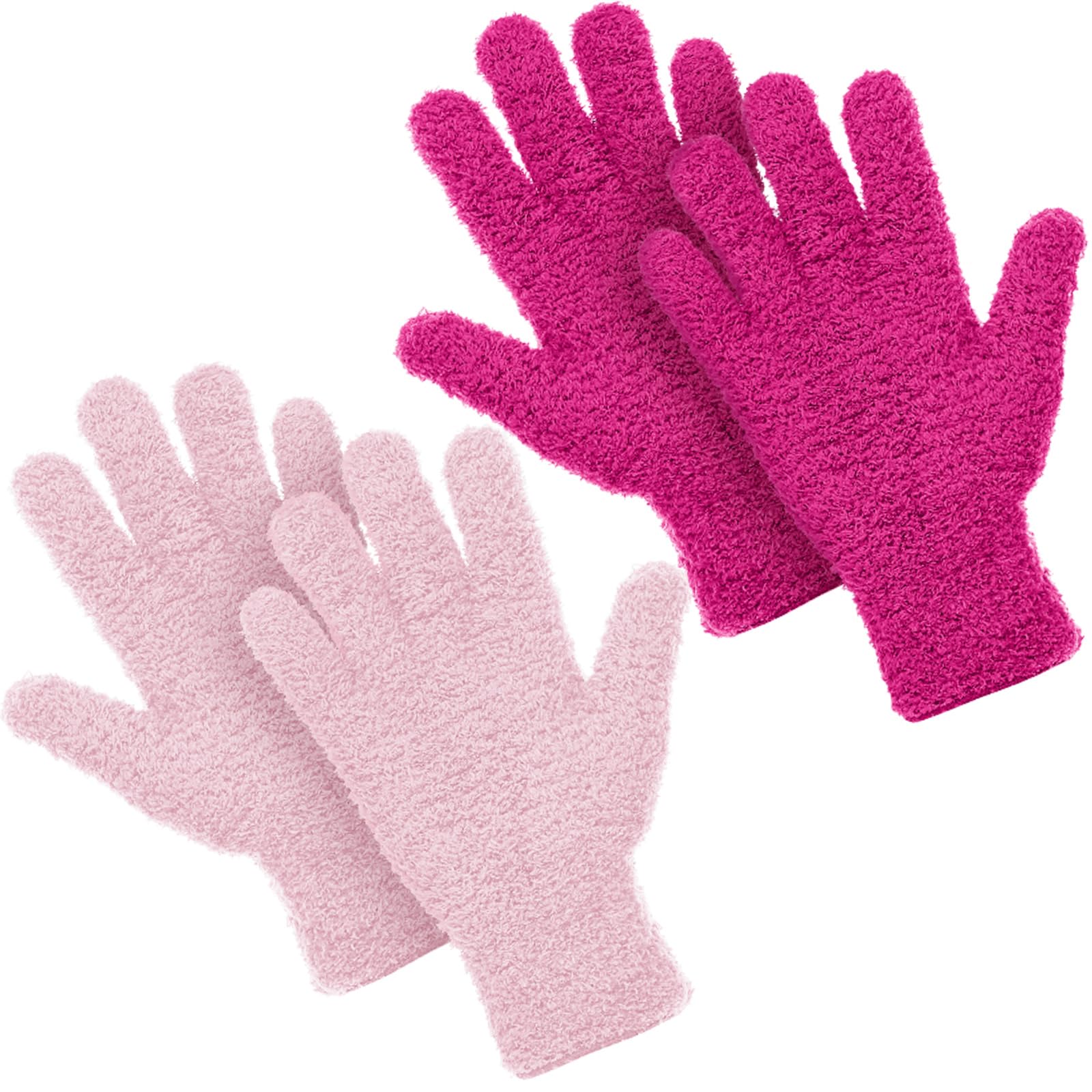 2 Pairs Microfiber Gloves for Plants