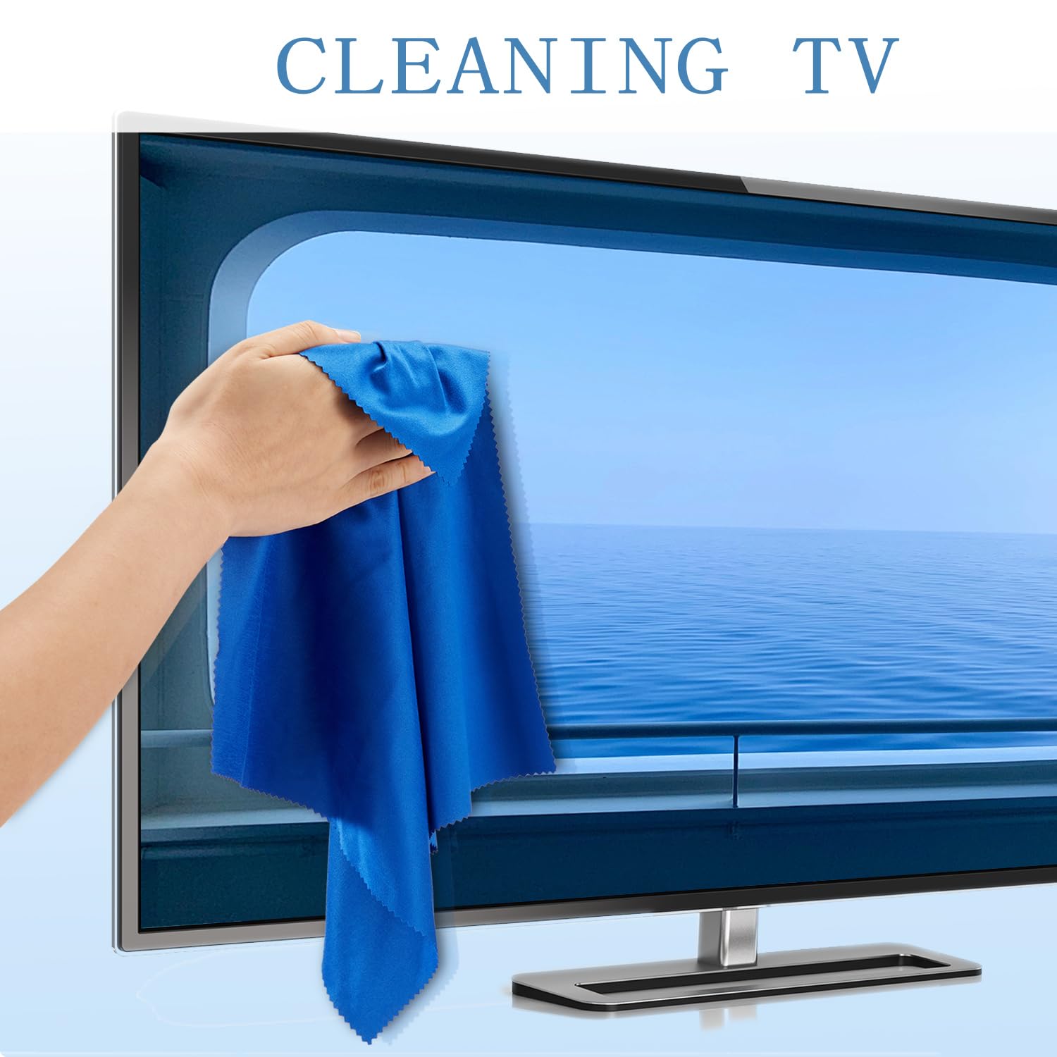 12 Pack Microfiber Cleaning Cloth (12 Count)