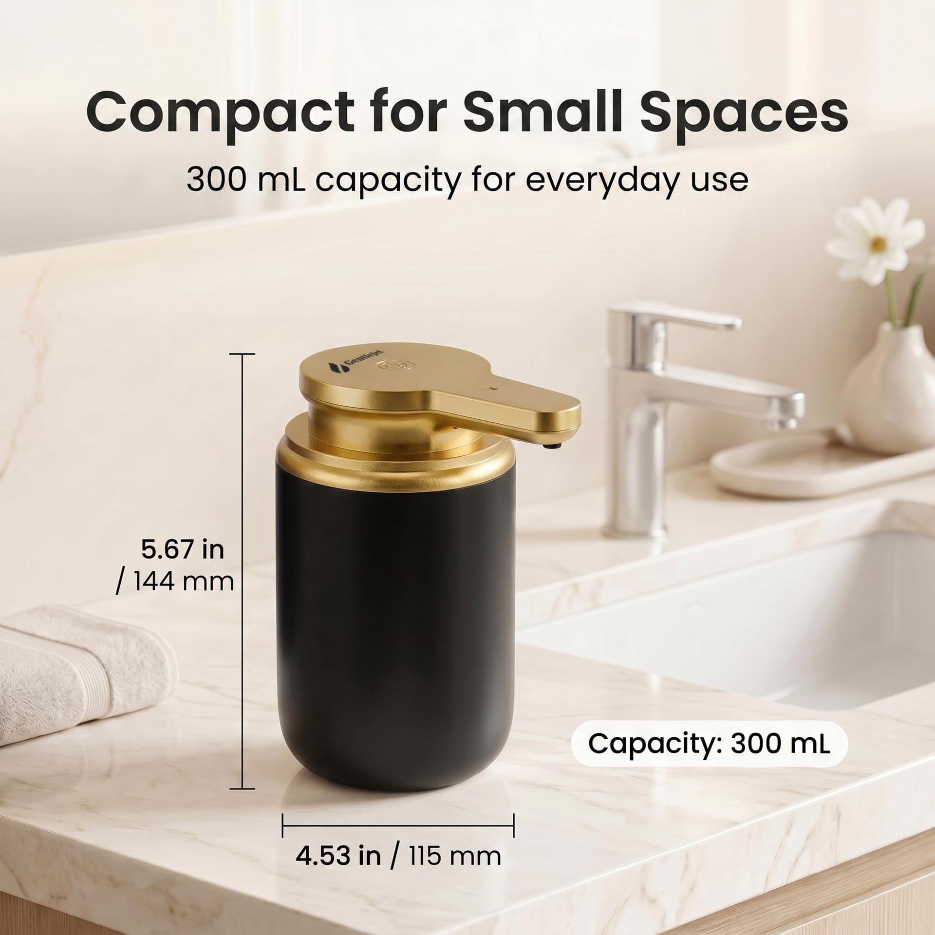 SimpleFoam Automatic Foaming Soap Dispenser Touchless Sensor