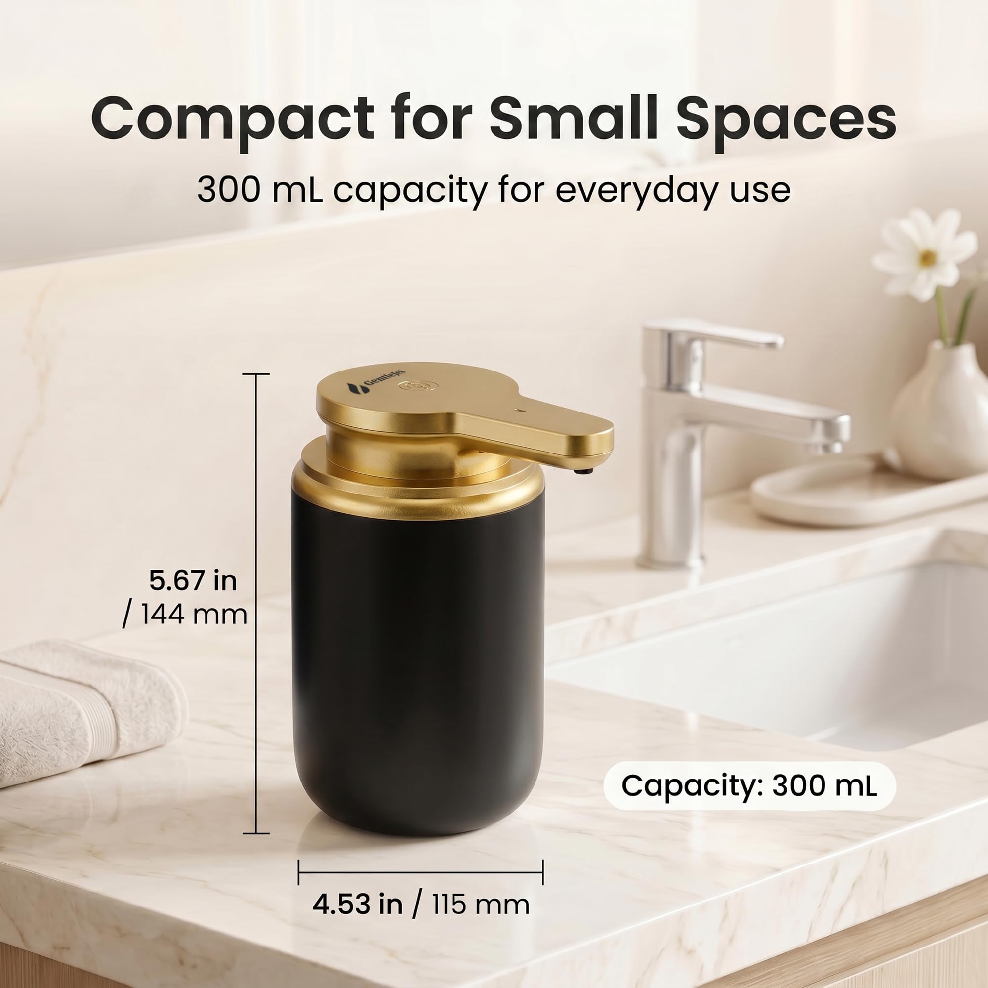 SimpleFoam Automatic Foaming Soap Dispenser Touchless Sensor