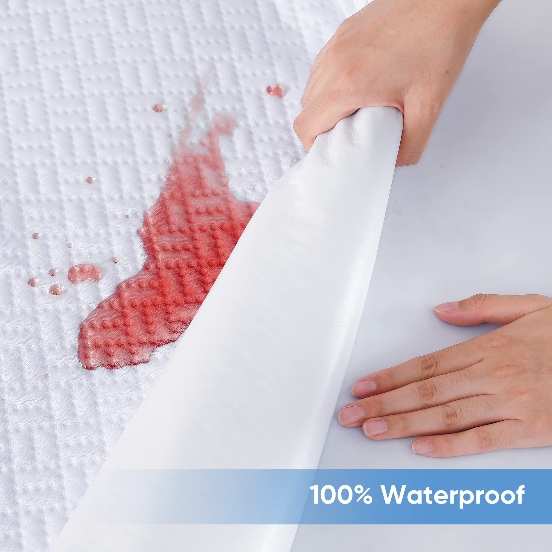 100% Waterproof Mattress Protector Full Size