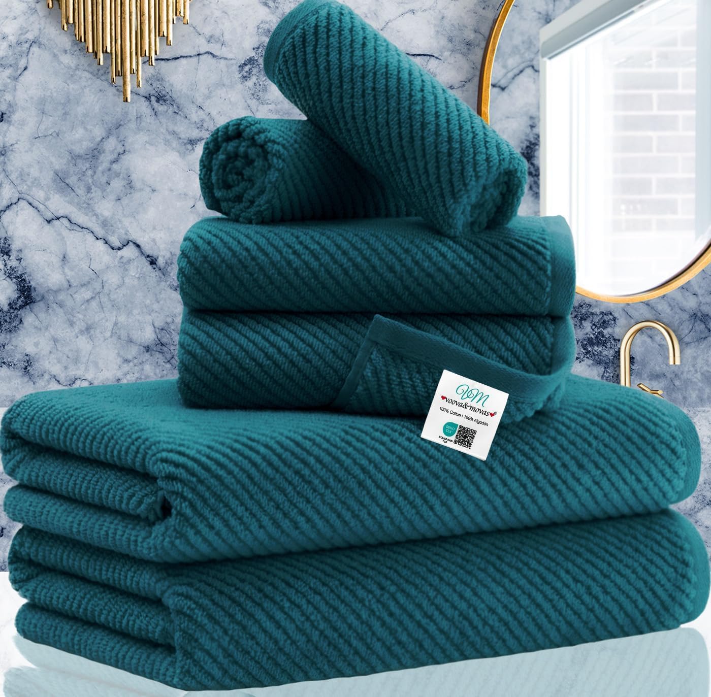 6PC Towel Set (6 Count)