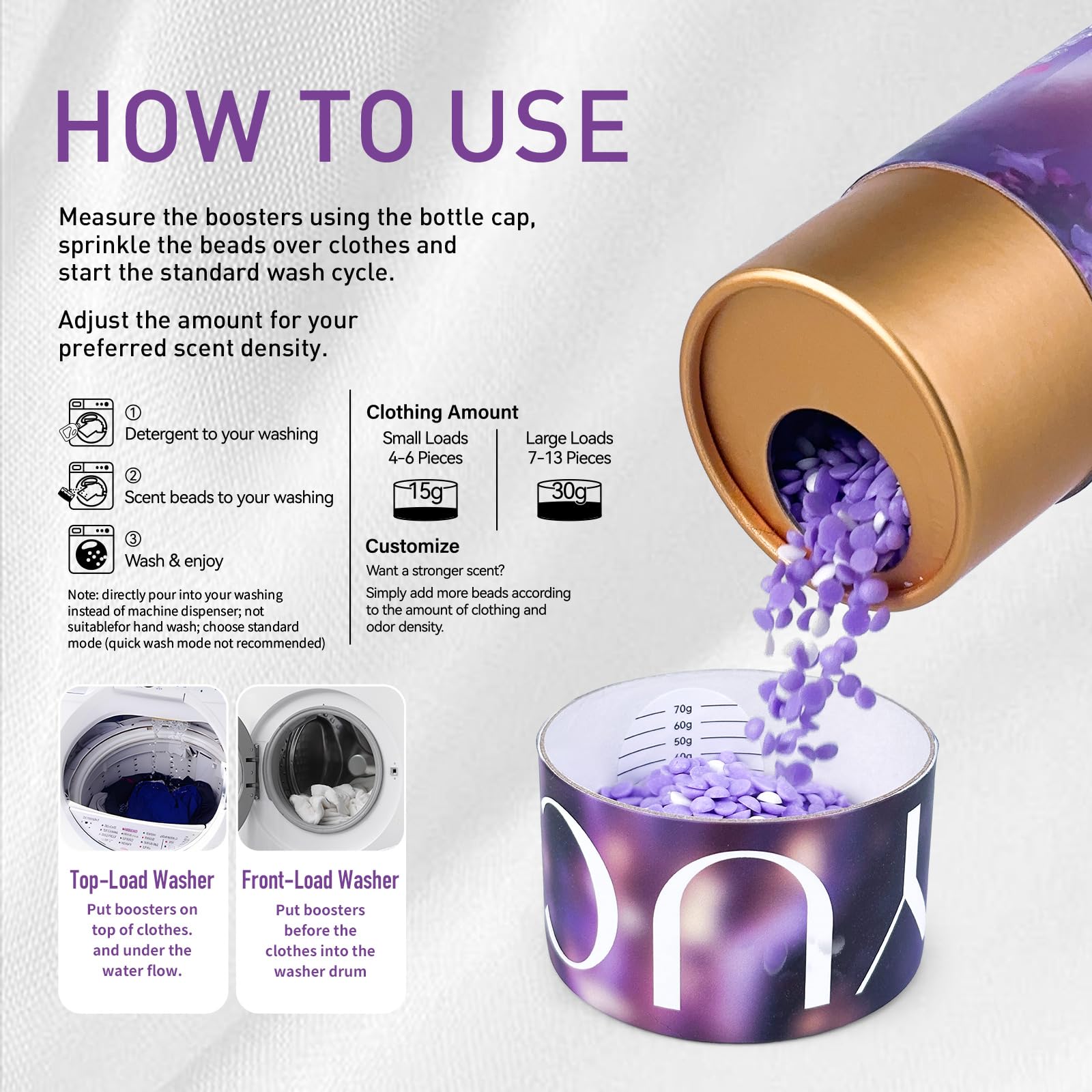 In Wash Laundry Scent Booster Beads (12.6 Ounce)