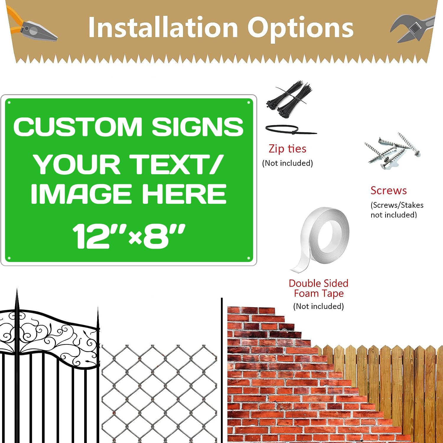 Personalized signs