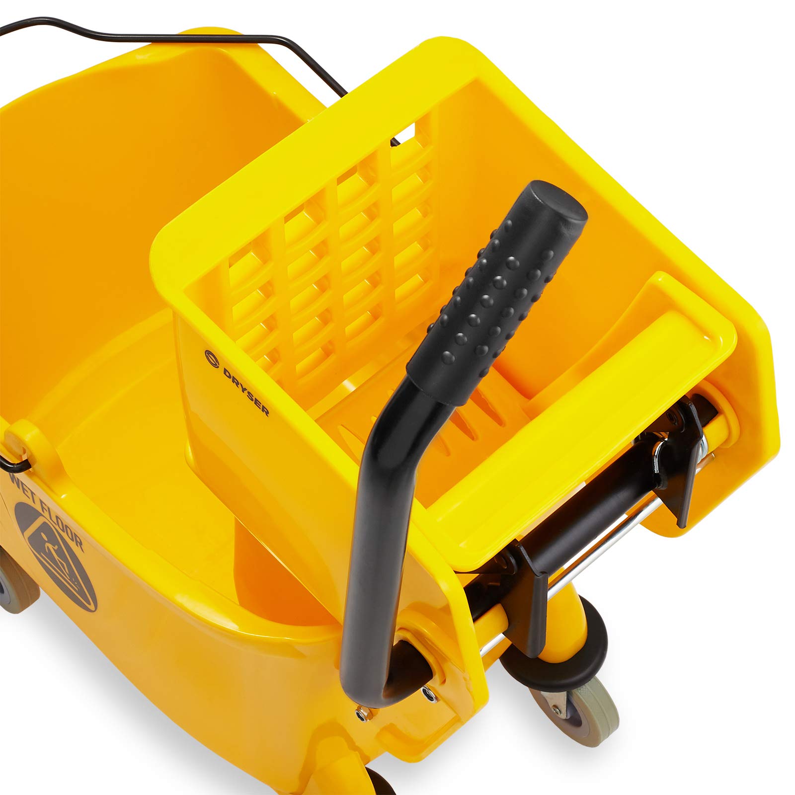 Commercial Mop Bucket with Side Press Wringer