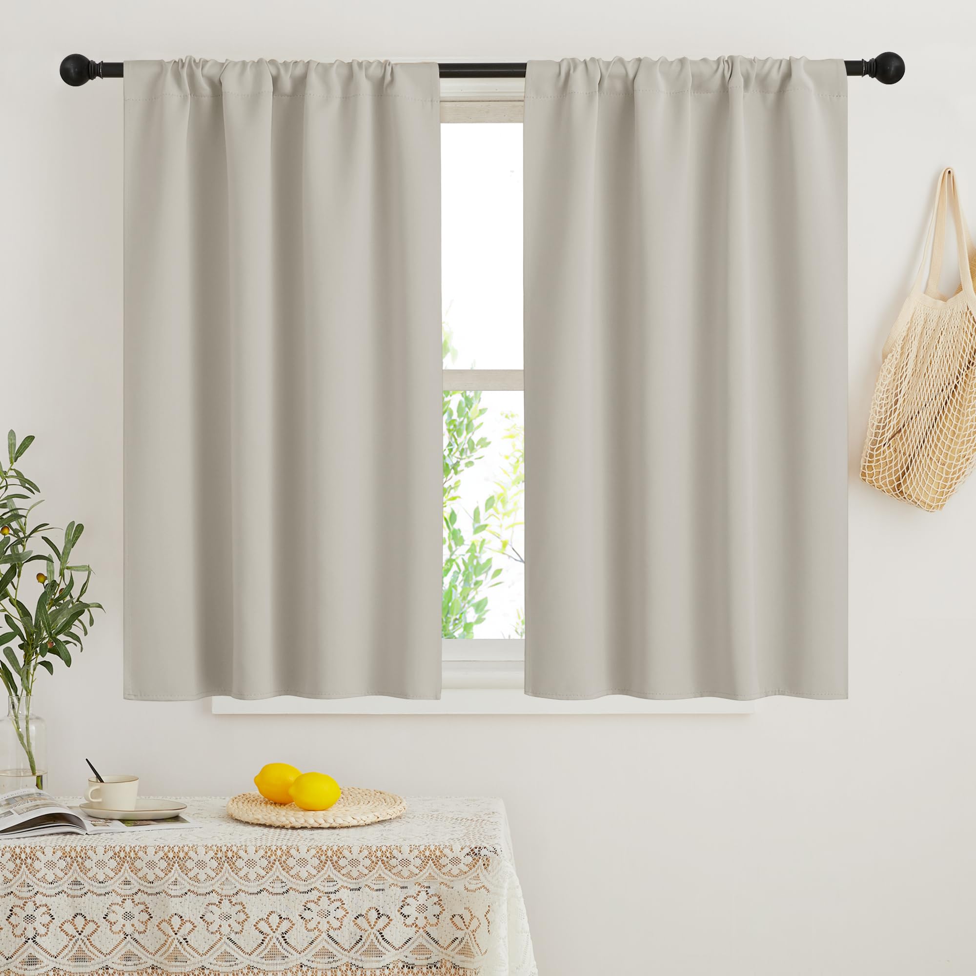 Short Curtains for Bedroom (2 Count)