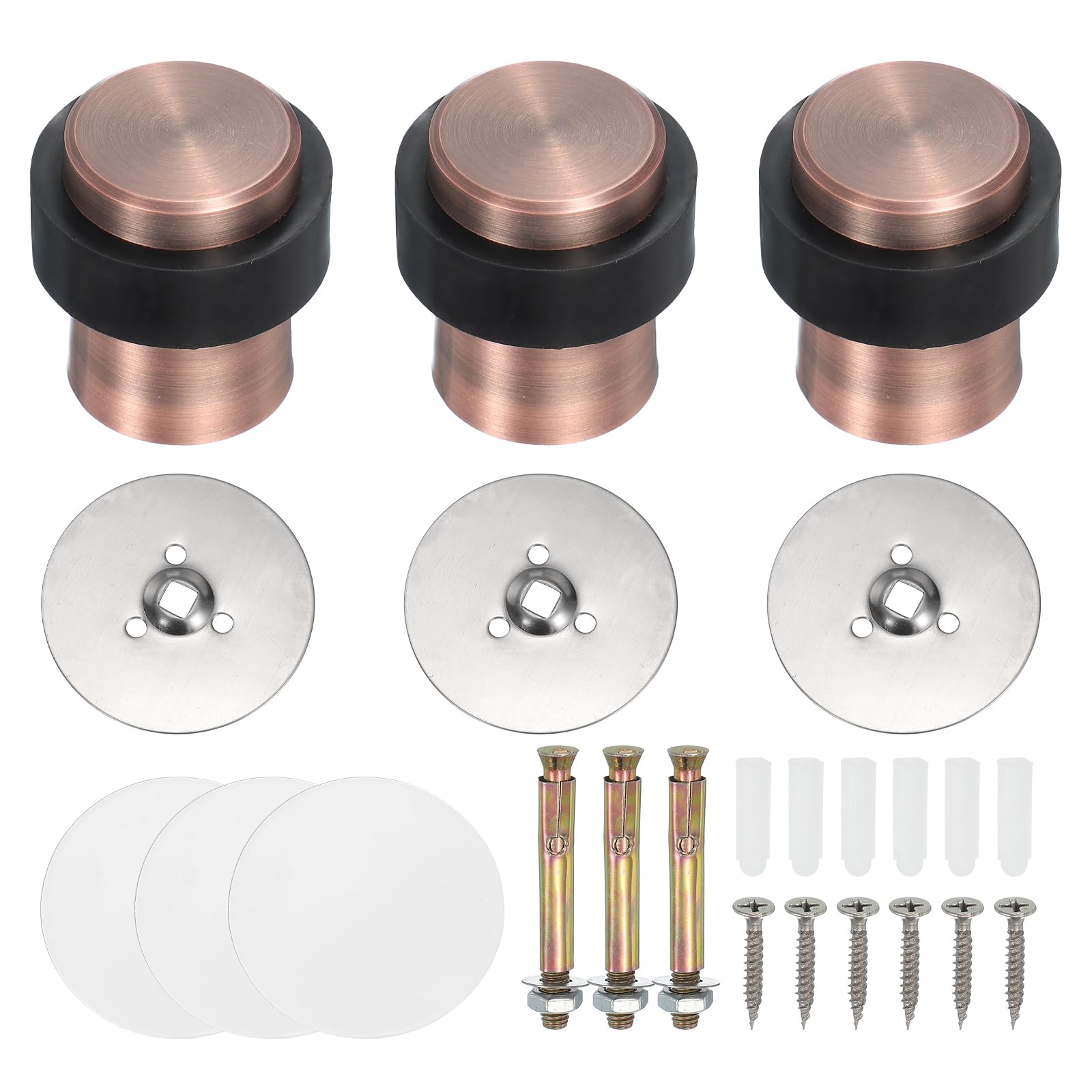3Set Round Door Stoppers