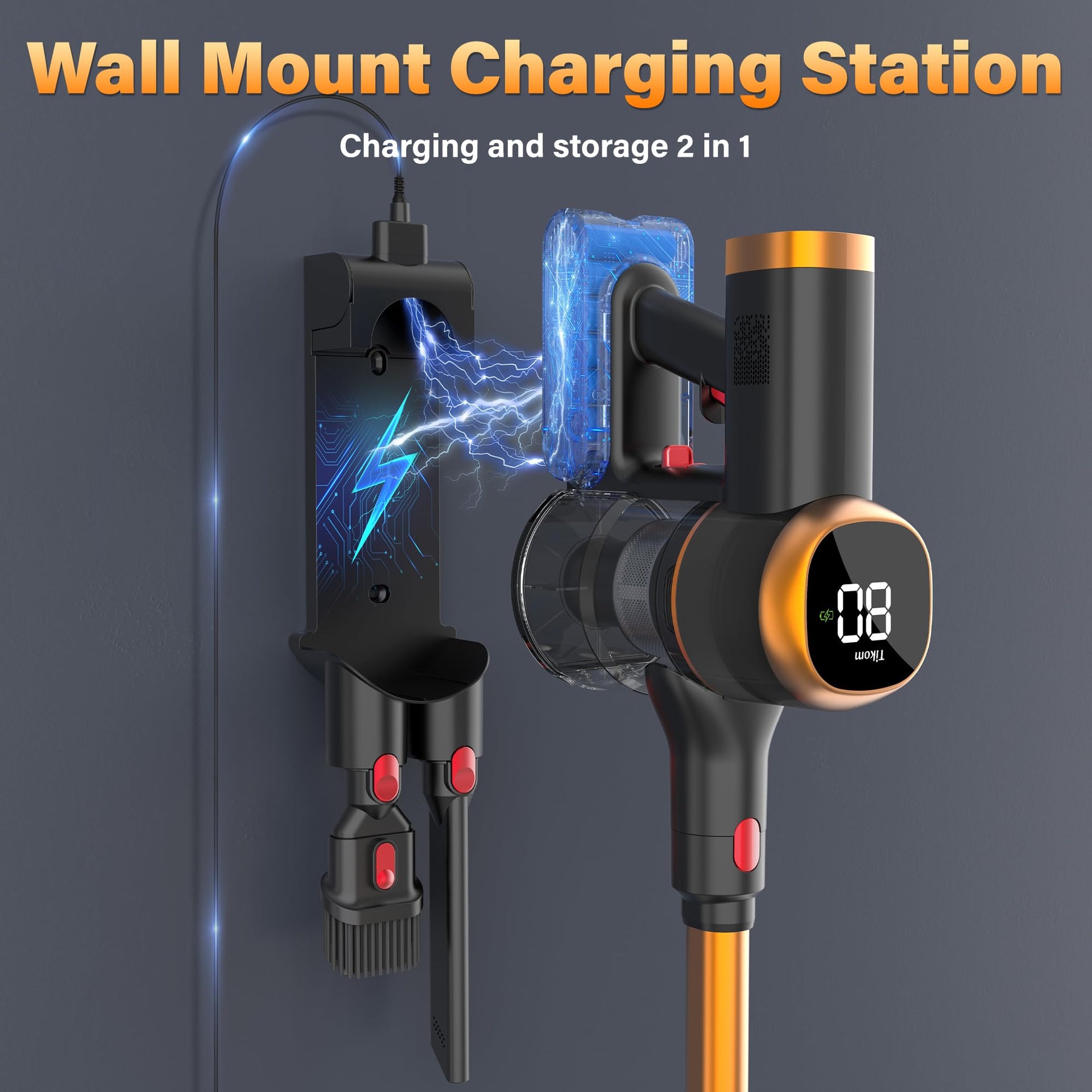 V500 Cordless Vacuum Cleaner for Home