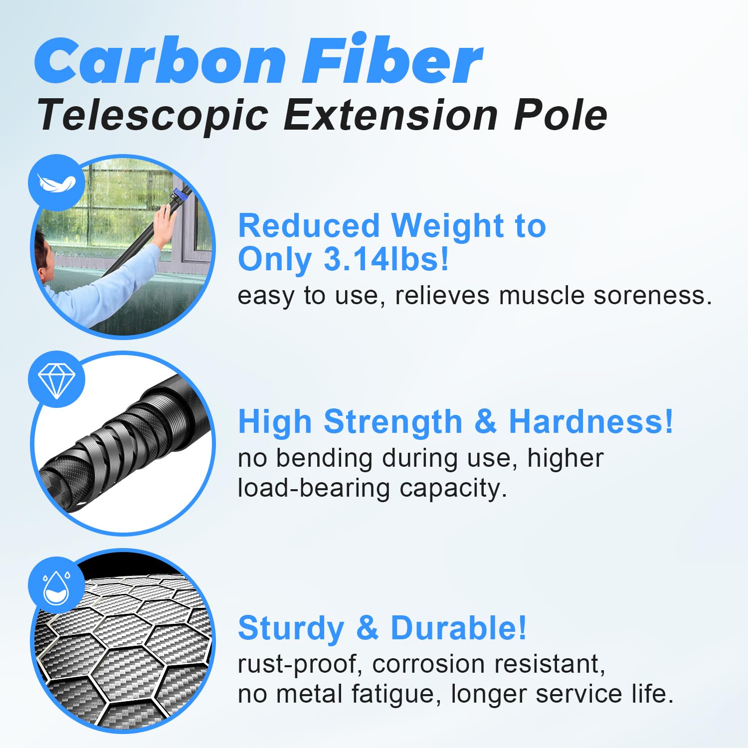 30 Foot High Ceiling Duster Kits with 4.7
