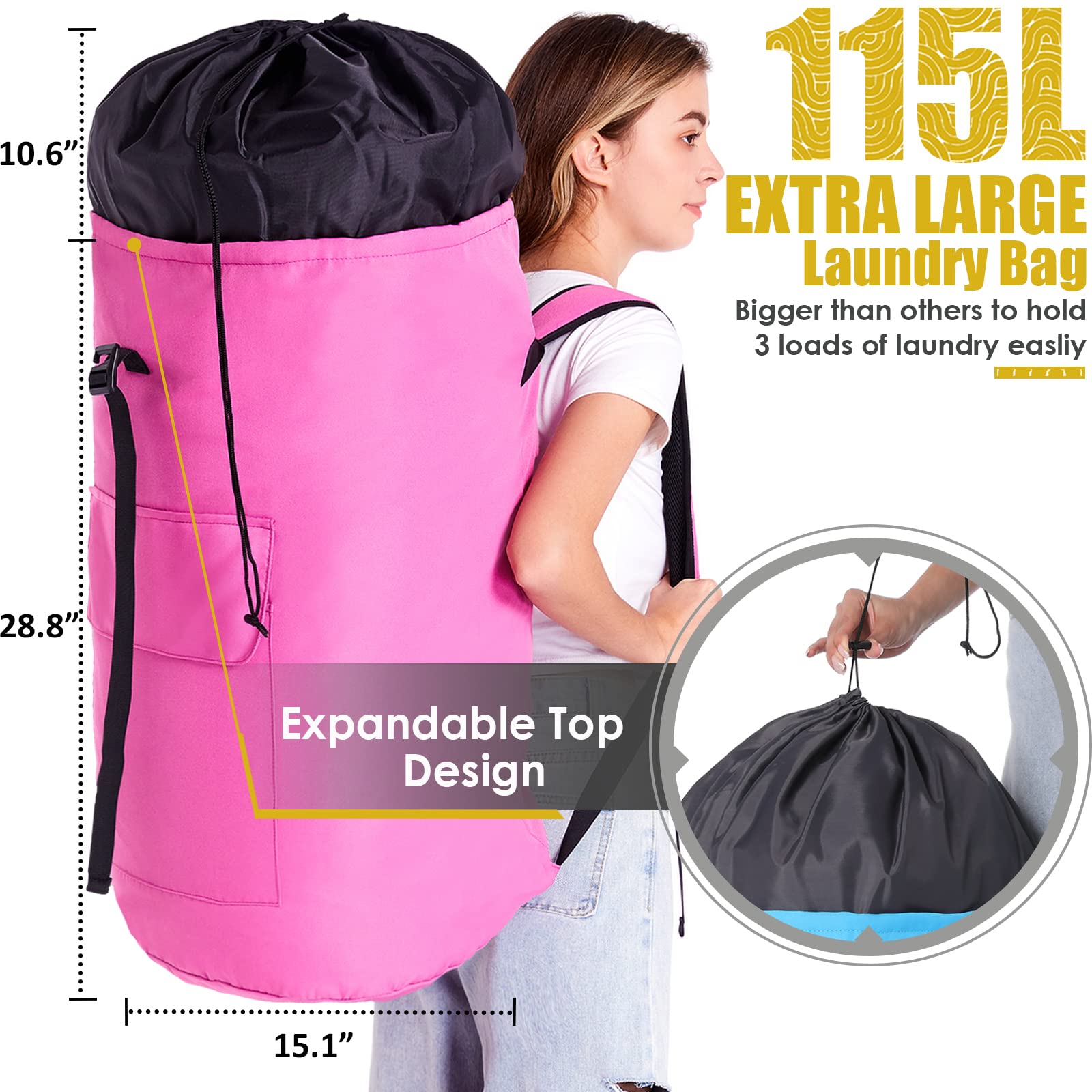 Backpack Laundry Bag