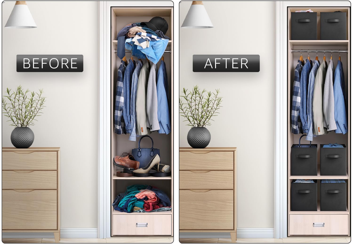 Fabric Storage Cubes