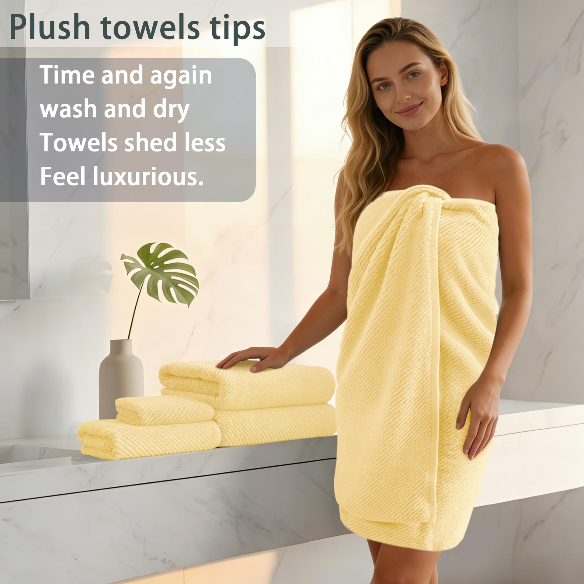 6PC Towel Set (6 Count)