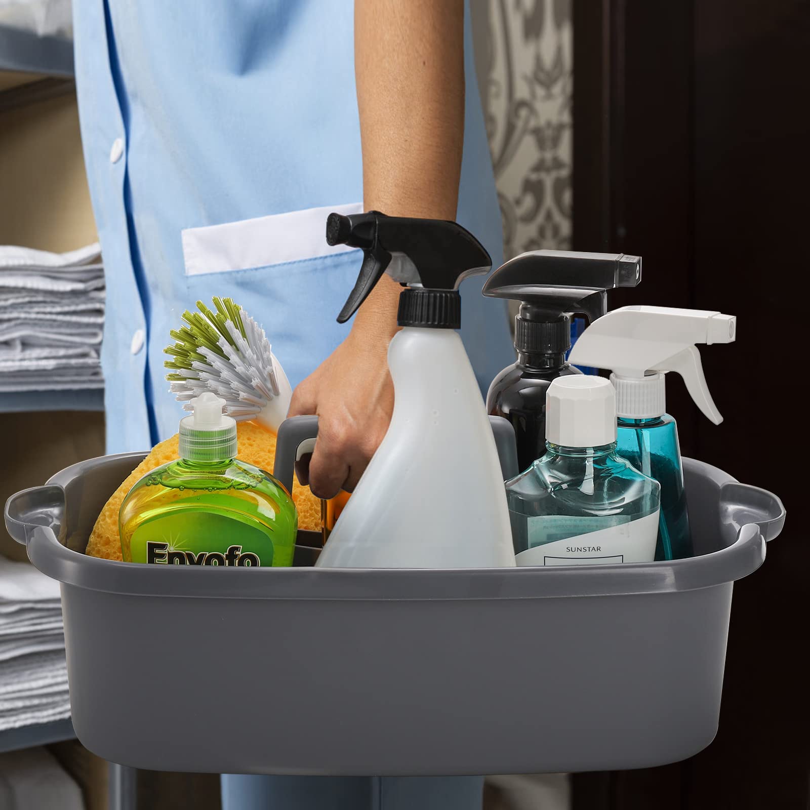 2 Pack Cleaning Supplies Caddy (2 Count)