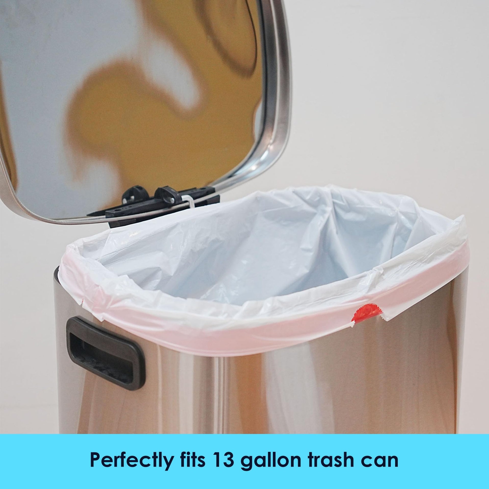 13 Gallon Tall Kitchen Trash Bags (200 Count)