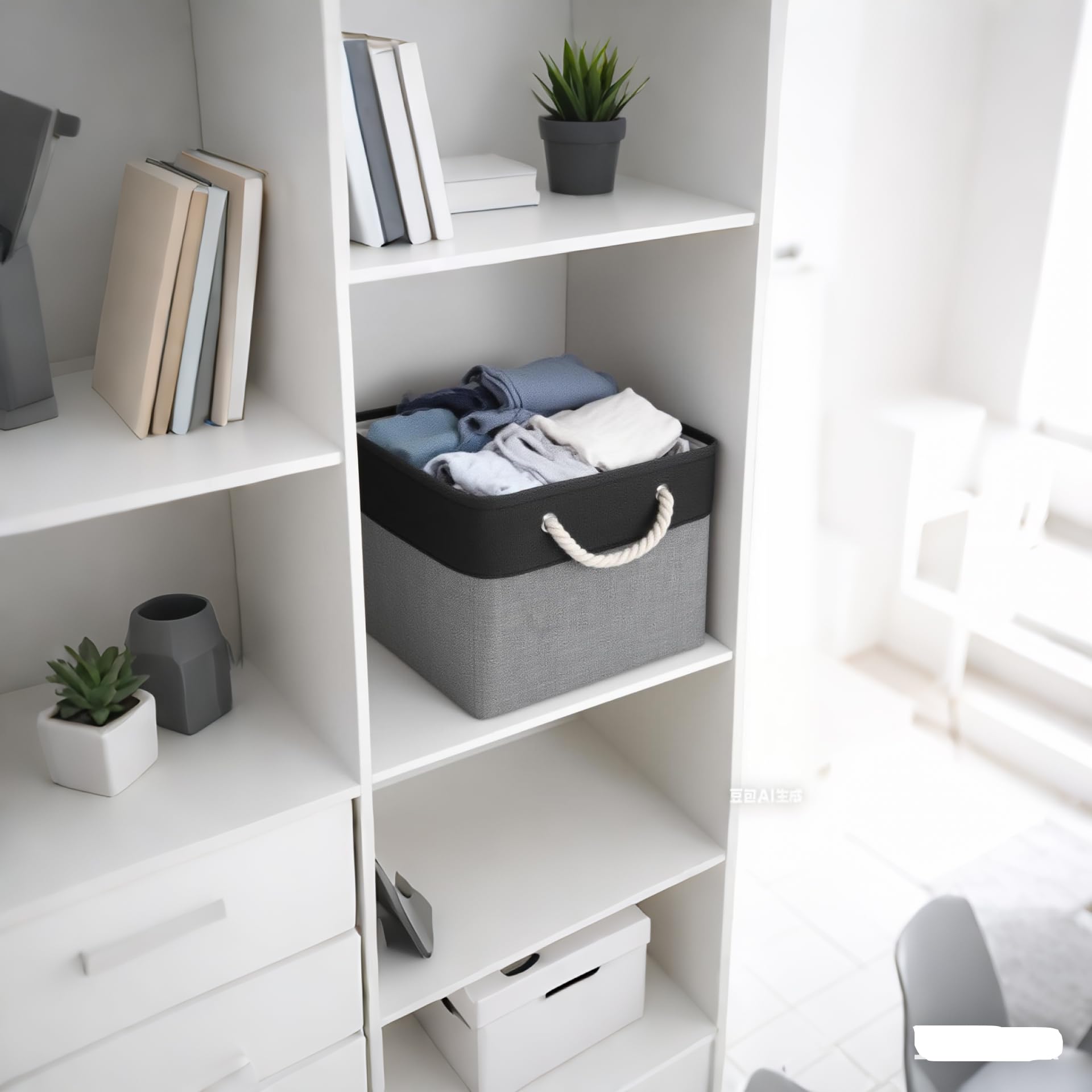 Cube Storage Bins (6 Count)