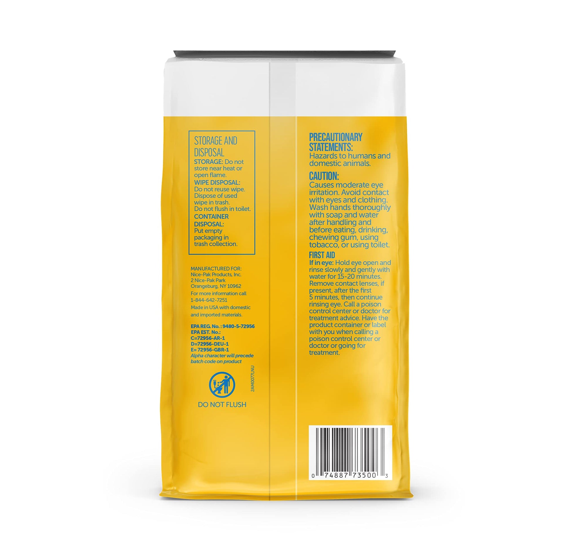 Disinfecting Surface Wipes 304ct (304 Count)