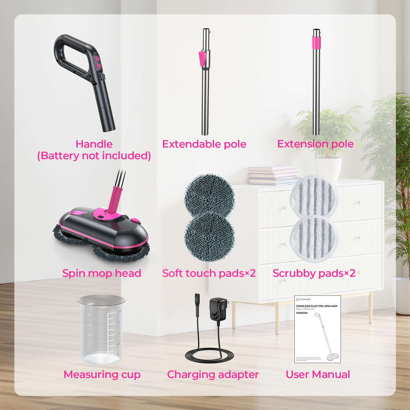 Cordless Electric Mop