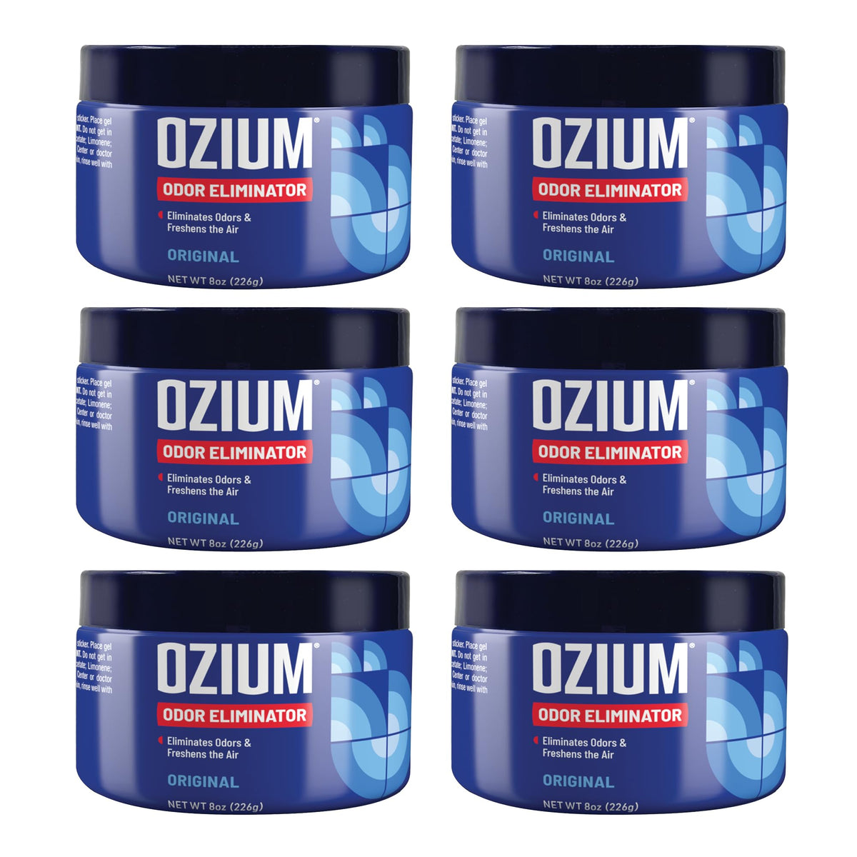 8 Oz. Odor Eliminating Gel (6 Count)