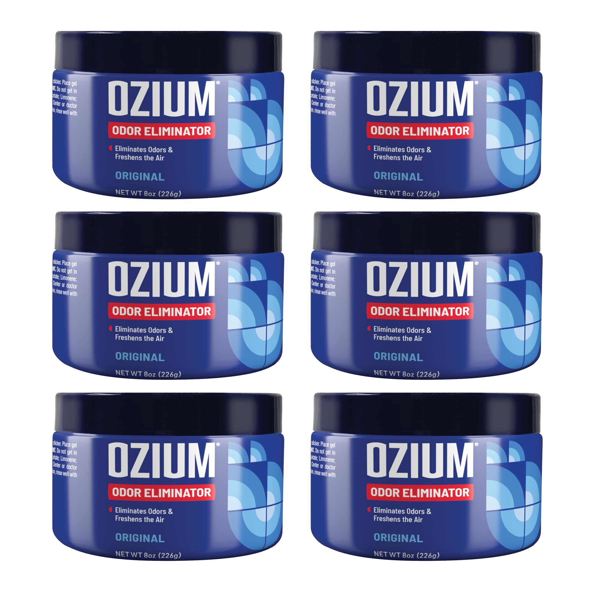 8 Oz. Odor Eliminating Gel (6 Count)