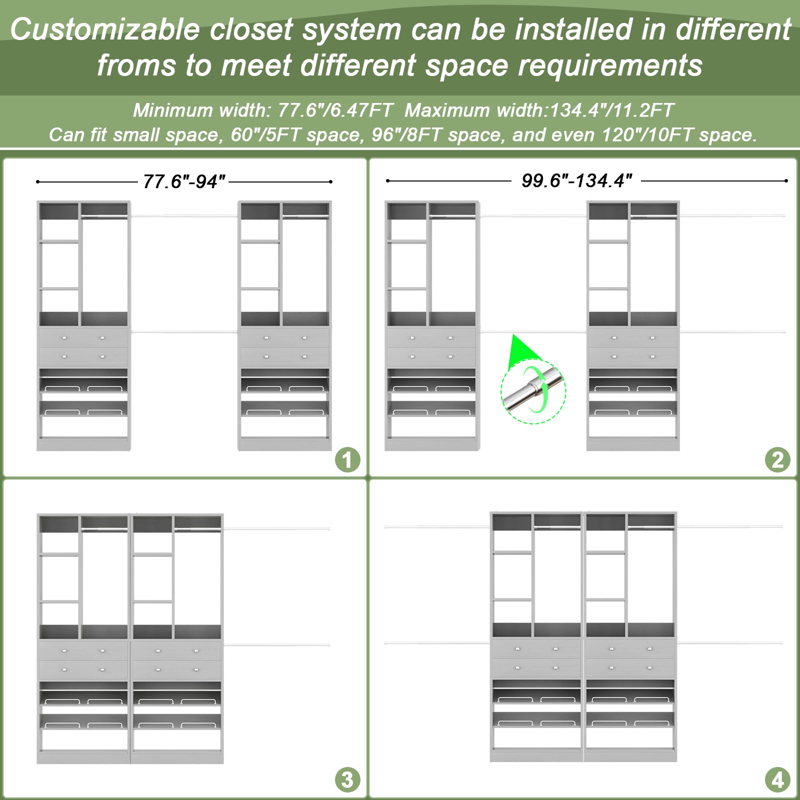 Closet System (10 Foot)