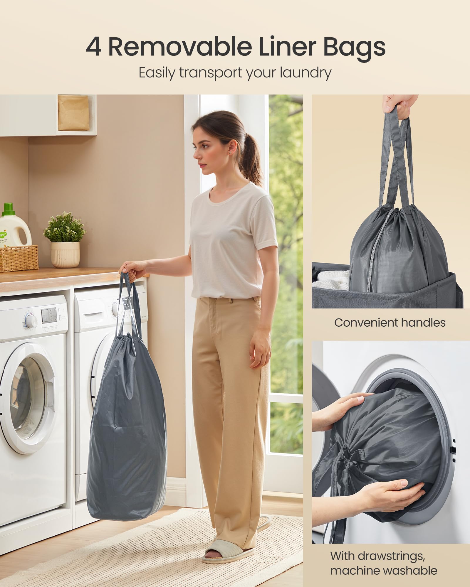 210L Laundry Hamper