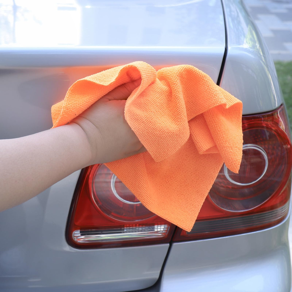 50PK Profesional Resuable Lint Free Microfiber Edgeless Cleaning Cloth Cleaning Rags (50 Count)