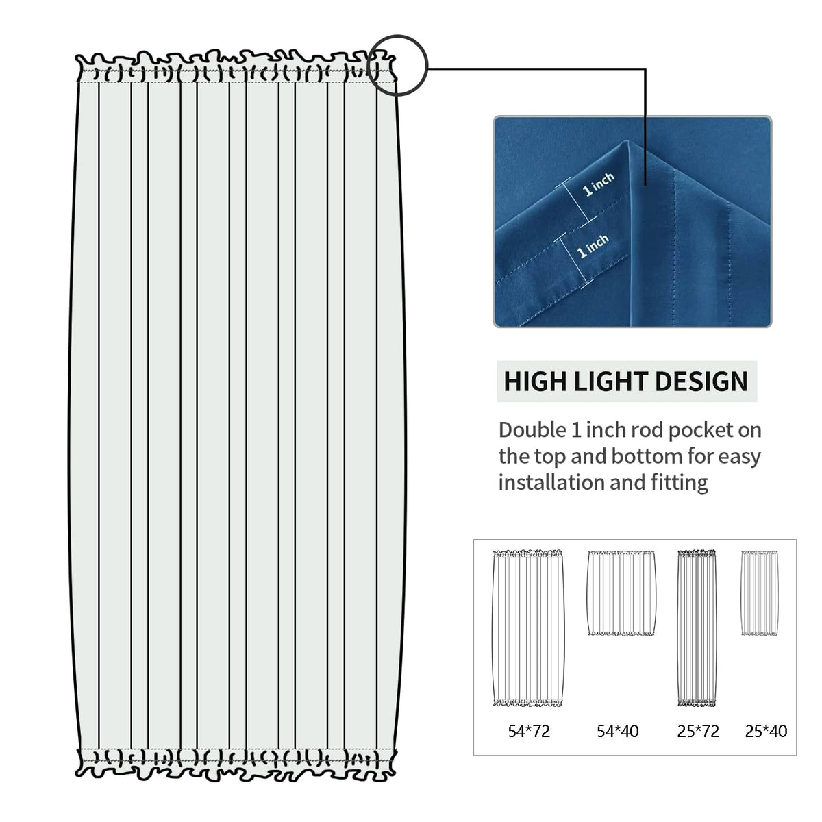 French Door Curtains