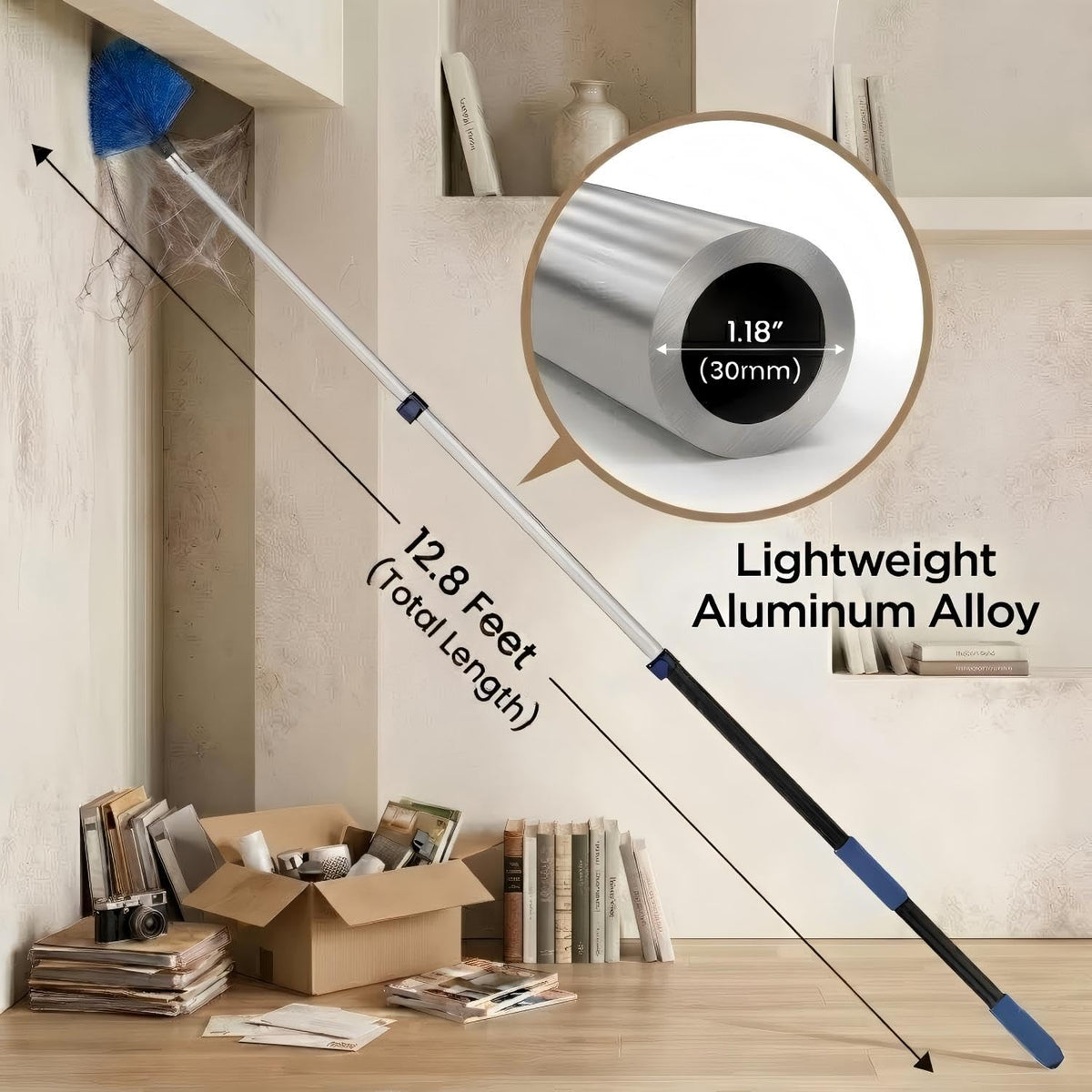 20ft High Ceiling Duster Kits with 5 - ModHome Supplies
