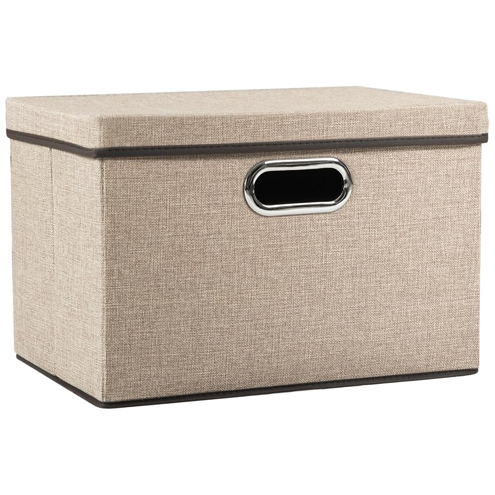 Collapsible Storage Cubes with Lids [1