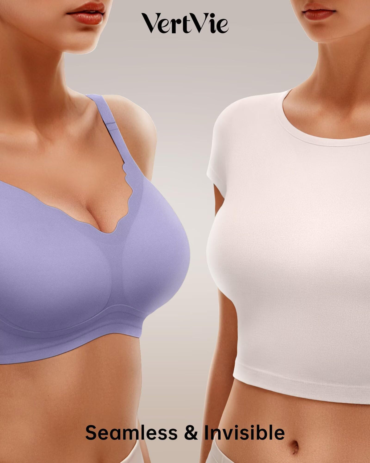 Seamless Jelly Bra No Underwire Supportive Bralette