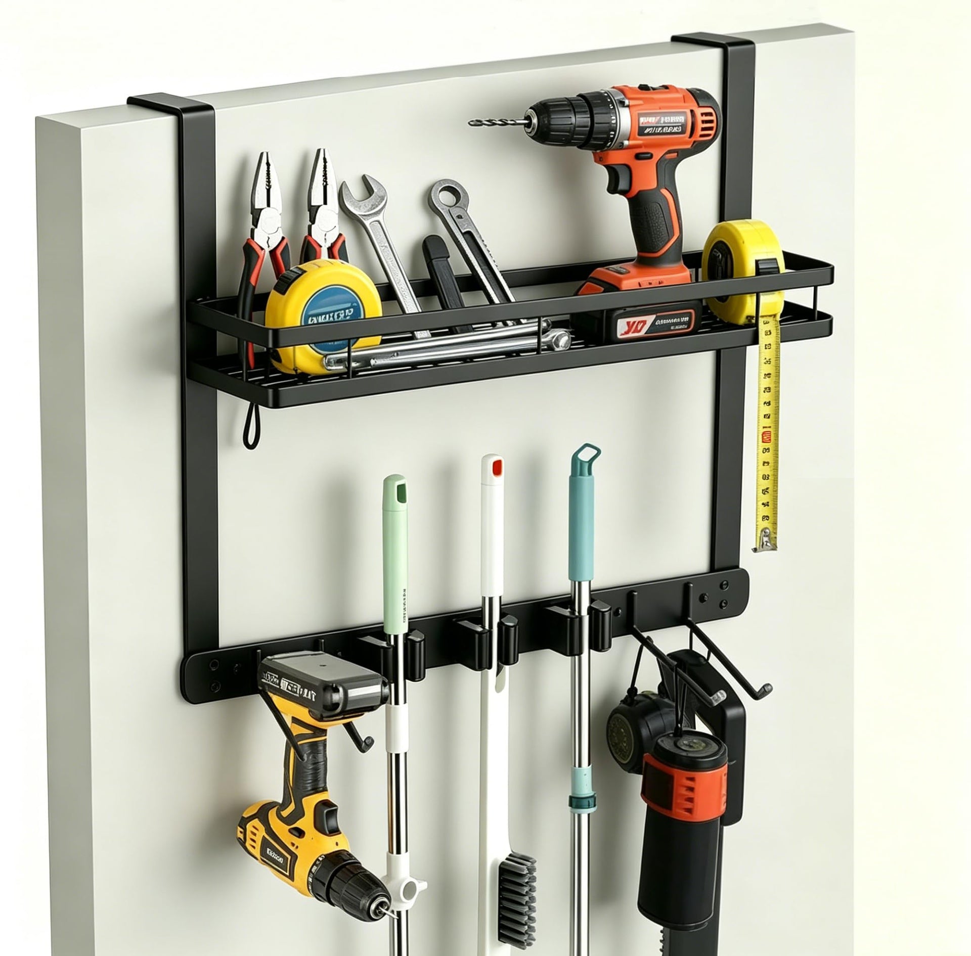 Broom Holder Door Mount